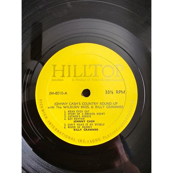 Johnny Cash's Country Round Up w/ Wilburn Bros and Billy Grammer JM-6010 - Picture 5 of 7